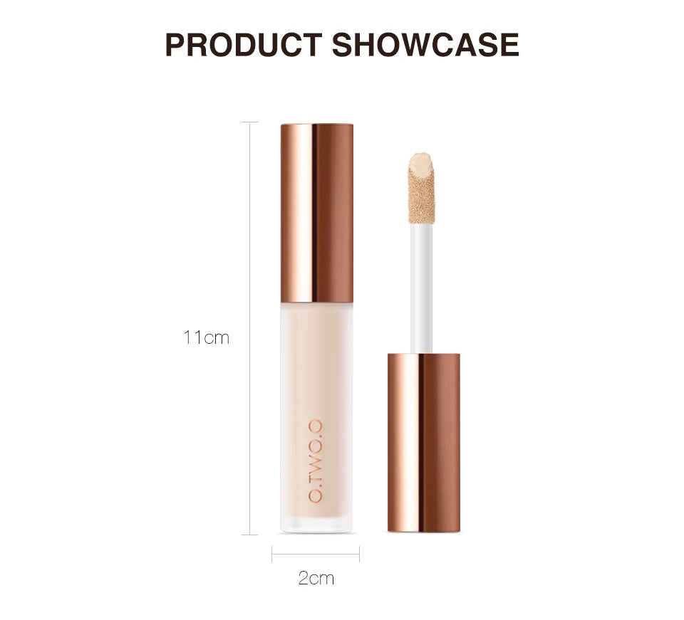 O.TWO.O Makeup Face Concealer Full Coverage Long Lasting Waterproof Liquid Base Eye Dark Circles Concealer