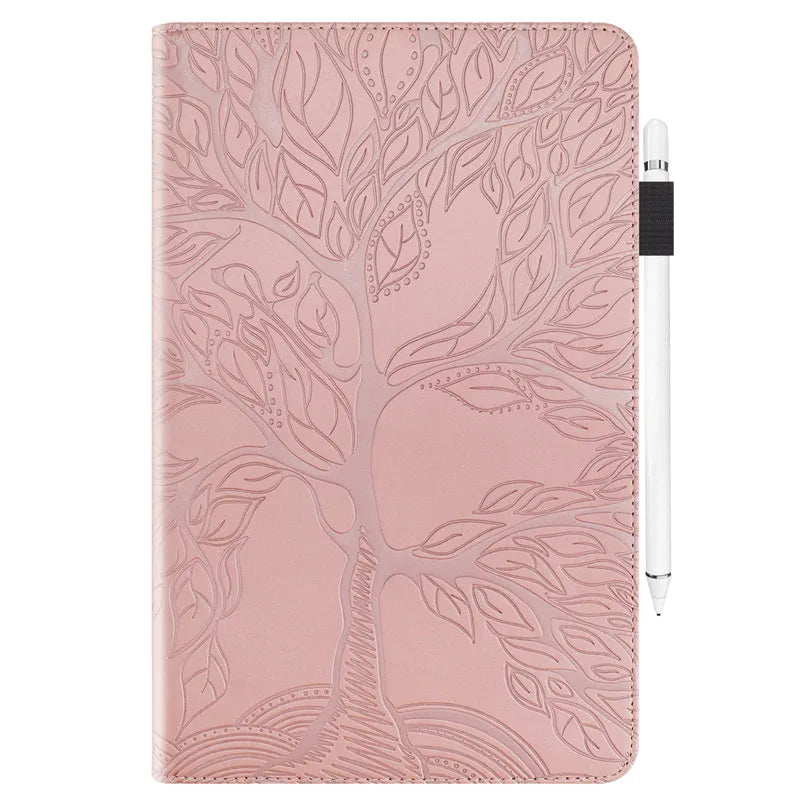 Tablet Funda For Honor Pad X9 Case 11.5 inch Embossed Tree Flip Wallet Stand Case For Honor Pad X9 X 9 Case Cover Coque 11.5"