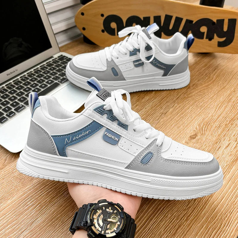 2023 Autumn Men Casual Sneakers Vulcanized Shoes Male Walking Sport Shoes Outdoor Sneakers Male Sneakers Soft Sole Walking Shoes